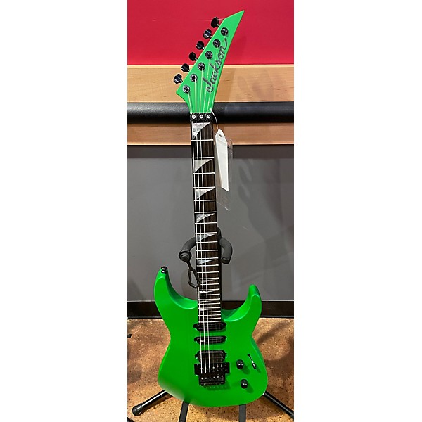 Used Jackson Used Jackson Soloist SL3 Slime Green Solid Body Electric Guitar