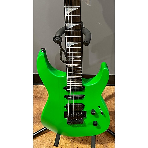 Used Jackson Used Jackson Soloist SL3 Slime Green Solid Body Electric Guitar