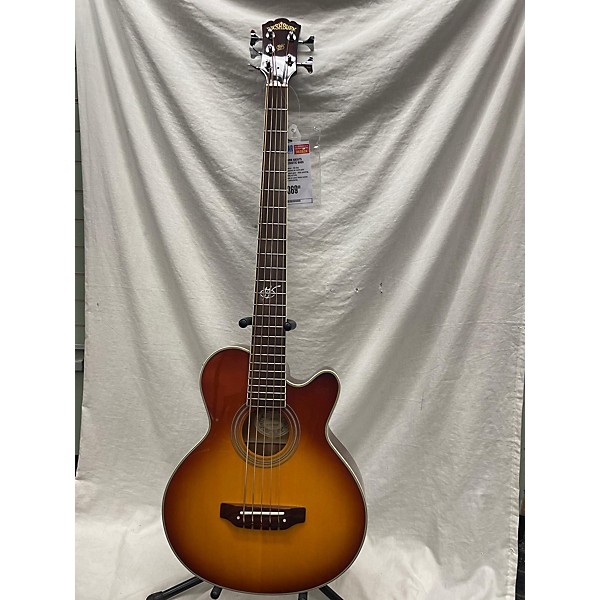 Used Washburn Used Washburn AB35TS Sunburst Acoustic Bass Guitar