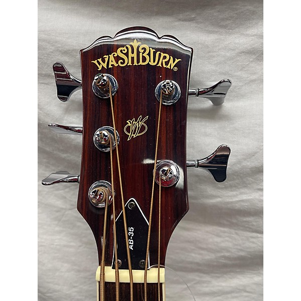 Used Washburn Used Washburn AB35TS Sunburst Acoustic Bass Guitar