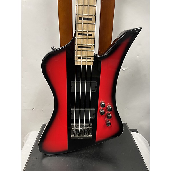 Used Jackson Used Jackson Dave Ellefson Kelly Bird IV Red Electric Bass Guitar