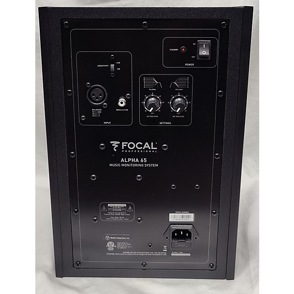 Used Focal ALPHA 65 Powered Monitor