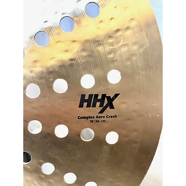 Used SABIAN Used SABIAN 18in HHX Complex Aero Crash Cymbal