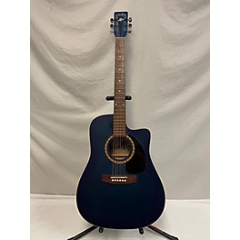 Used Art & Lutherie Used Art & Lutherie CEDAR CW Blue Acoustic Electric Guitar