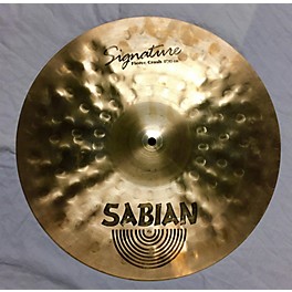 Used SABIAN 17in HAND HAMMERED FIERCE CRASH Cymbal