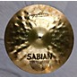 Used SABIAN 17in HAND HAMMERED FIERCE CRASH Cymbal thumbnail