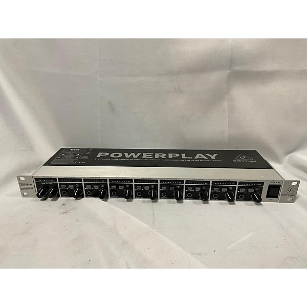 Used Behringer Powerplay PRO 8 HA8000 Headphone Amp