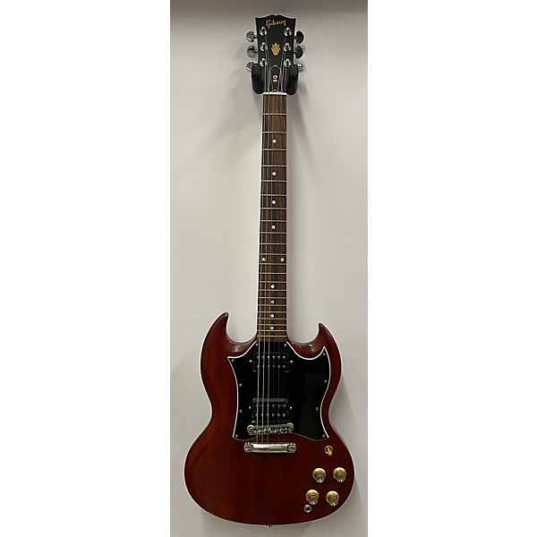 Used Gibson Used Gibson SG Tribute Worn Cherry Solid Body Electric Guitar