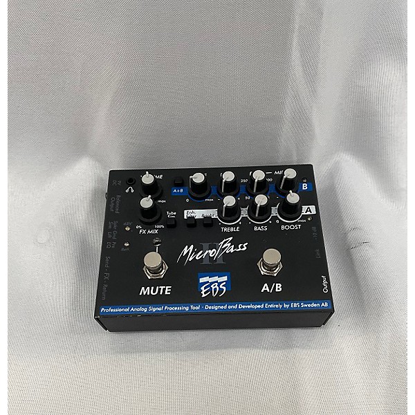 Used EBS MicroBass II Bass Preamp | Guitar Center