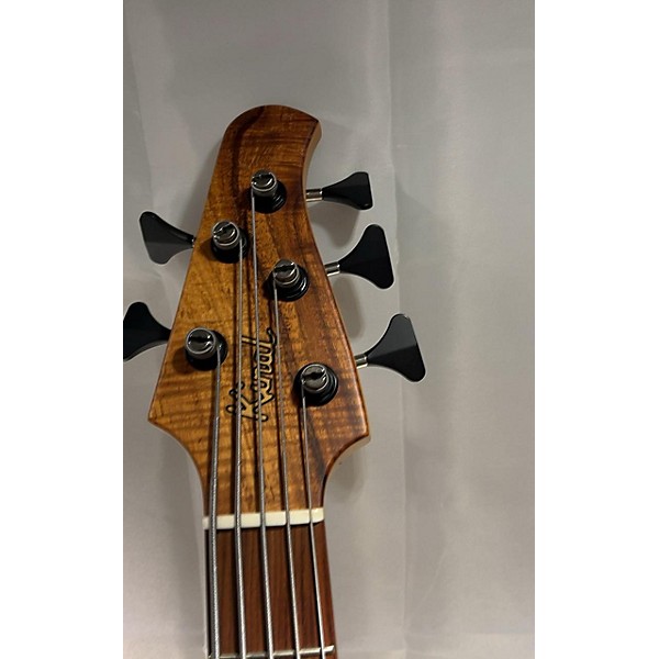 Used Used Kinal Mk21-5 Natural Electric Bass Guitar