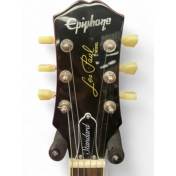Used Epiphone Les Paul Standard Lemon Burst Solid Body Electric Guitar