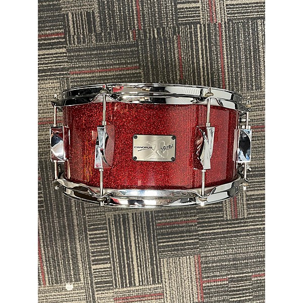 Used Used Canopus Yaiba 14X6.5 Japanese Sword Model Drum Candy Apple Red