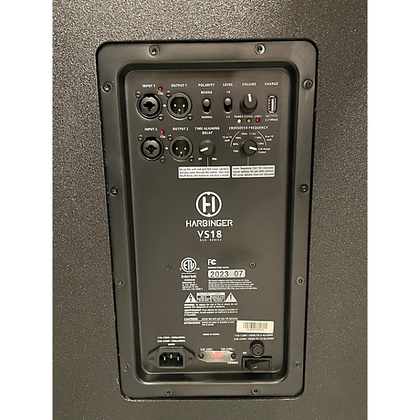 Used Harbinger Used Harbinger VS18 Powered Subwoofer