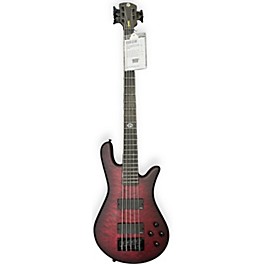 Used Spector Used Spector NS PULSE II 5 Black Cherry Electric Bass Guitar