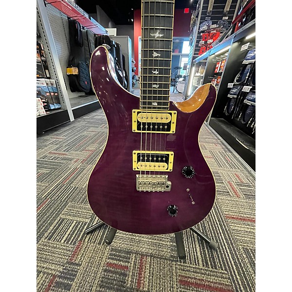 Used PRS Used PRS SE Custom 24 VIOLET Solid Body Electric Guitar