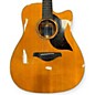 Used Yamaha A3M Natural Acoustic Electric Guitar