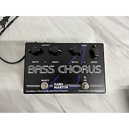 Used Carl Martin Bass Chorus Bass Effect Pedal