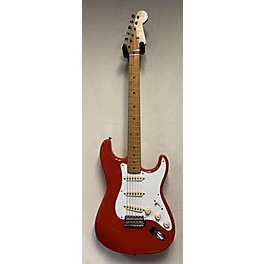 Used Fender Vintera 50s Stratocaster Flat Red Solid Body Electric Guitar