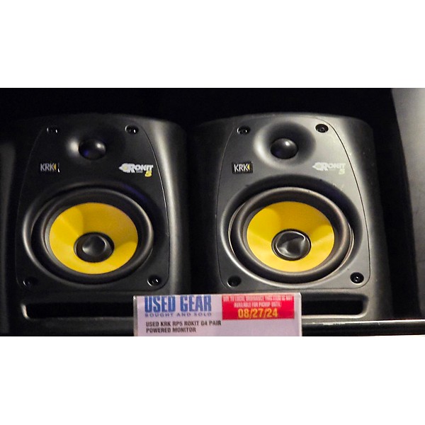 Used KRK Used KRK RP5 ROKIT G4 Pair Powered Monitor