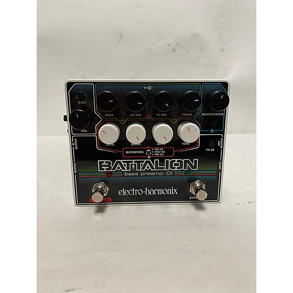 Used Electro-Harmonix Used Electro-Harmonix BATTALION BASS Bass Effect Pedal