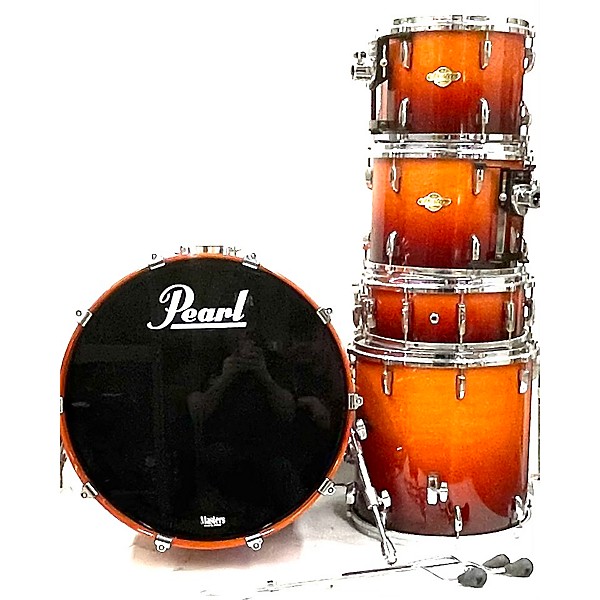 Used Pearl Masters SST All Maple Shell Drum Kit Chestnut Fade | Guitar  Center