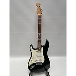 Vintage Univox Vintage 1995 Fender American Standard Stratocaster Left Handed Black Electric Guitar