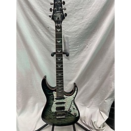 Used Schecter Guitar Research Used Schecter Guitar Research Banshee Extreme FR Charcoal Burst Solid Body Electric Guitar