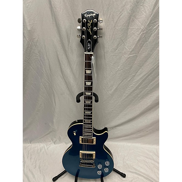 Used Epiphone Used Epiphone LES PAUL MUSE BLUE SPARKLE Solid Body Electric Guitar