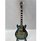 Used Used 2018 Ibanez AM93 Artcore AQUA BURST Hollow Body Electric Guitar thumbnail