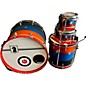 Used Used  DARKHORSE CUSTOM DRUMS Red Black Blue thumbnail