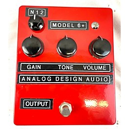 Used Analog Design Audio Used ANALOG DESIGN AUDIO Model 6+ Red Mid 2010 Effect Pedal