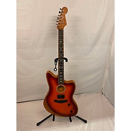 Used Fender Used Fender American Acoustasonic Jazzmaster Sunburst Acoustic Electric Guitar