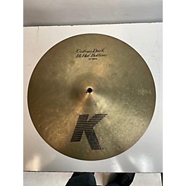 Used Zildjian 14in K Custom Dark Hi Hat Bottom Cymbal