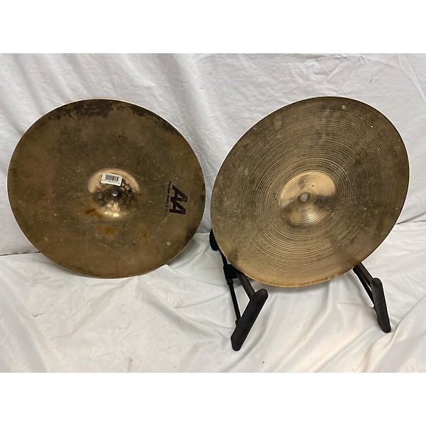 Used SABIAN 14in AA Fusion Hi Hat Set Cymbal