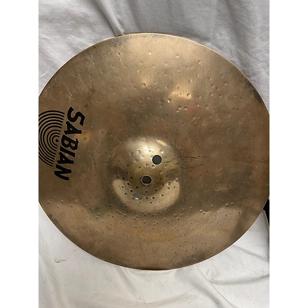 Used SABIAN 14in AA Fusion Hi Hat Set Cymbal