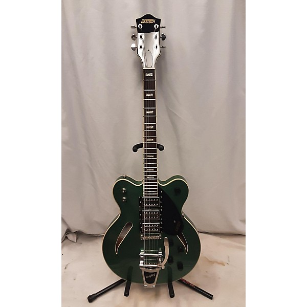 Used Gretsch Guitars Used Gretsch Guitars G2627T Georgia Green Hollow Body Electric Guitar