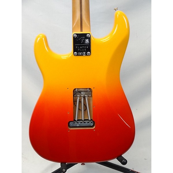 Used Fender Used Fender Player Plus Stratocaster Tequila Sunrise Solid Body Electric Guitar