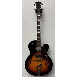 Used Gretsch Guitars Used Gretsch Guitars G2420T Streamliner 3 Color Sunburst Hollow Body Electric Guitar