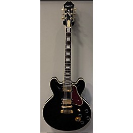 Used Epiphone Used Epiphone BB King Lucille Ebony Hollow Body Electric Guitar