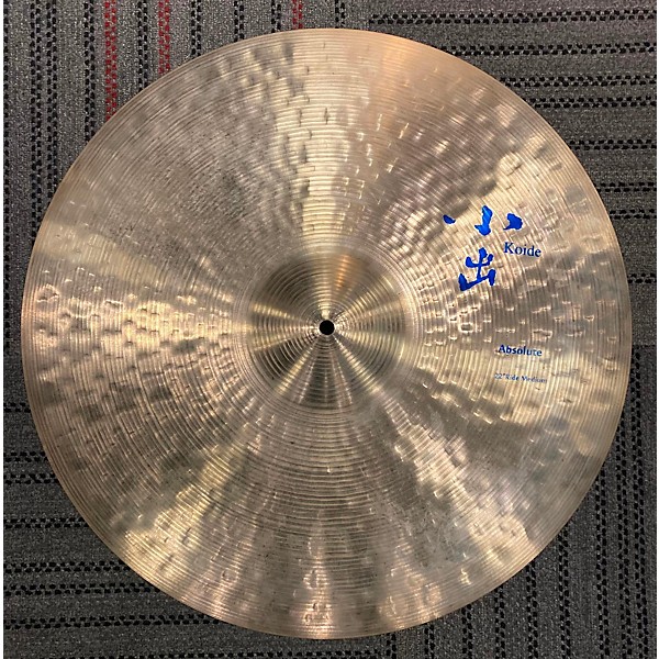 Used Used Koide 22in Absolute Medium Ride Cymbal