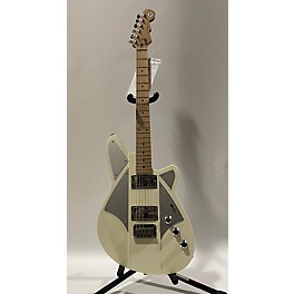 Used Reverend Used Reverend Bc-1 Satin Pearl White Solid Body Electric Guitar