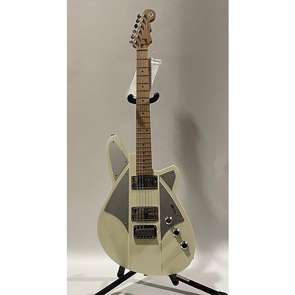 Used Reverend Used Reverend Bc-1 Satin Pearl White Solid Body Electric Guitar