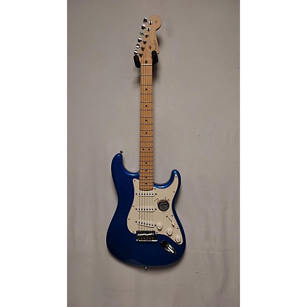 Used Fender Used Fender 50th Anniversary American Stratocaster Chrome Blue Solid Body Electric Guitar