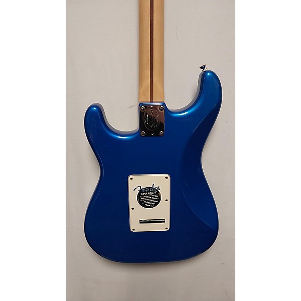 Used Fender Used Fender 50th Anniversary American Stratocaster Chrome Blue Solid Body Electric Guitar