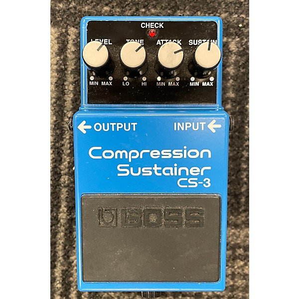 Used BOSS CS3 Compressor Sustainer Effect Pedal