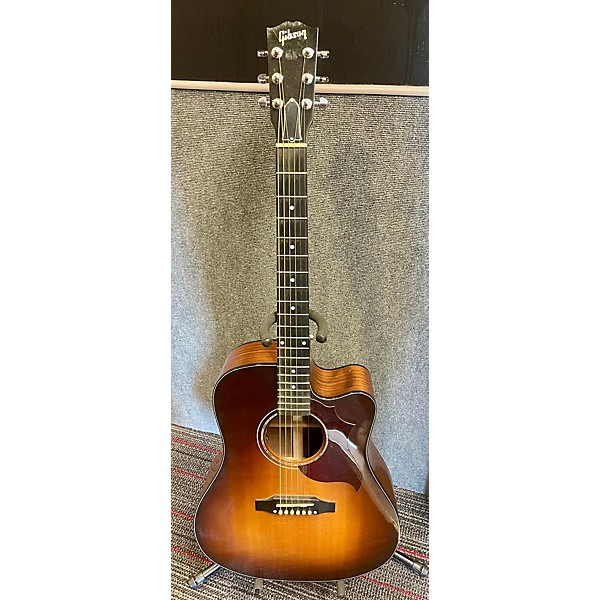 Used Gibson Hummingbird Walnut M Acoustic Electric Guitar