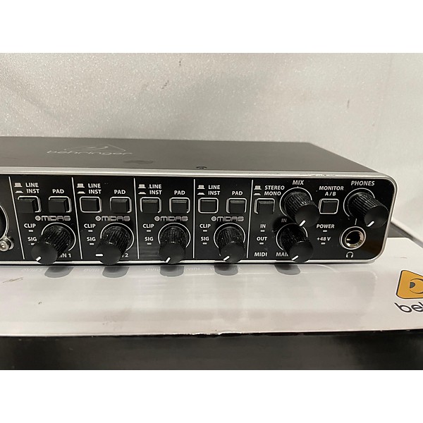 Used Behringer U-Phoria UMC404HD Audio Interface