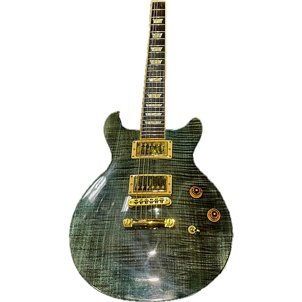 Used Gibson Used 2006 Gibson Les Paul Standard Double Cut Emerald Green Solid Body Electric Guitar