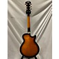 Used D'Angelico EX-SS Left Handed Iced Tea Burst Hollow Body Electric Guitar