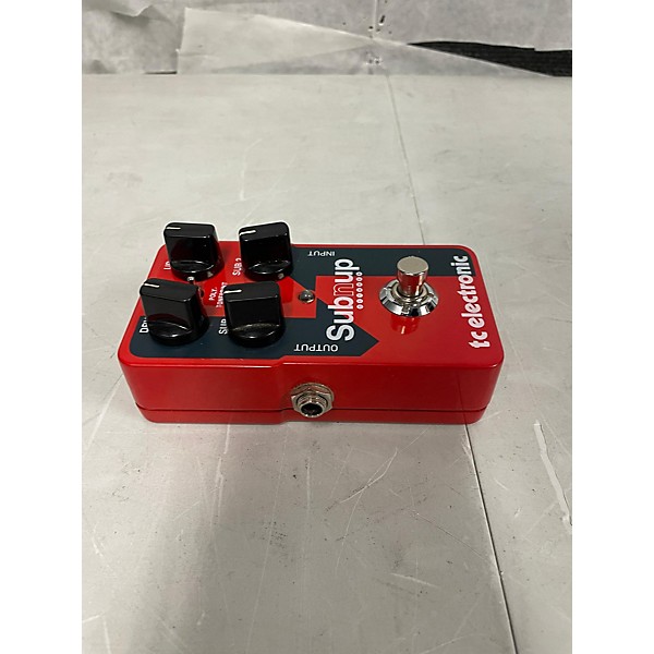 Used TC Electronic Sub N Up Octaver Effect Pedal